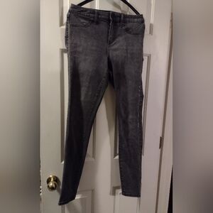Jennifer Lopez Charcoal Skinny Jeans